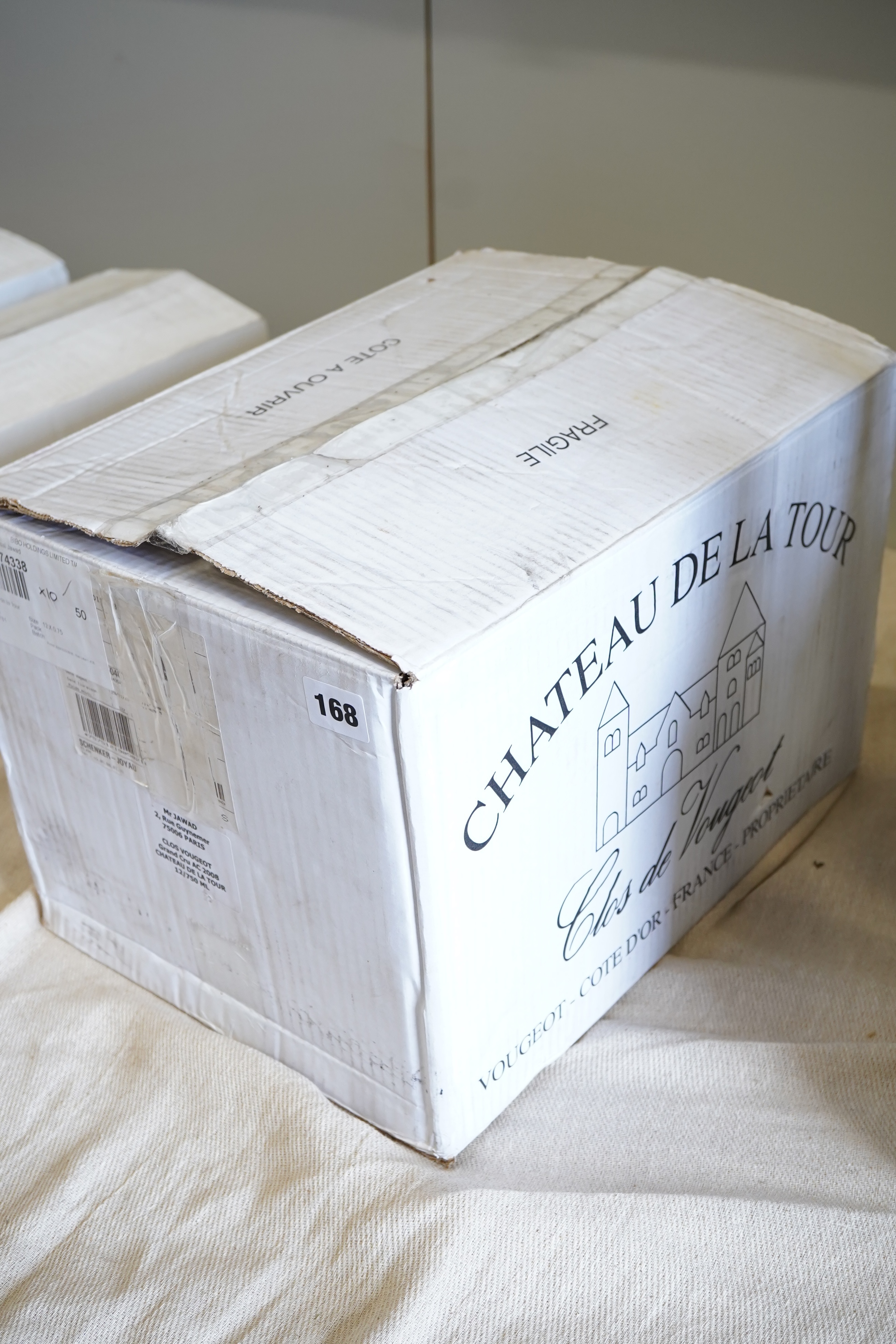 Labet & Dechelette, Château de La Tour, Clos de Vougeot Vieilles Vignes Grand Cru, 2008